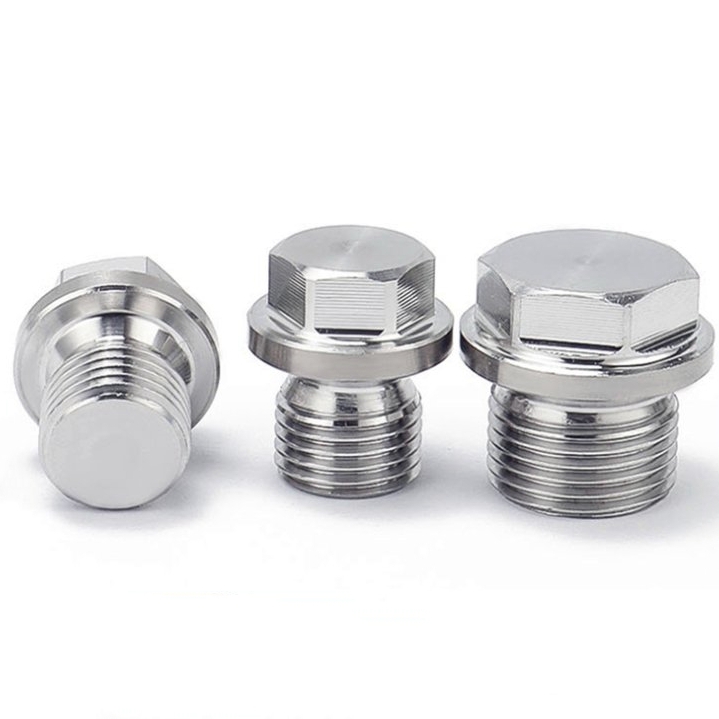 外六角螺塞 螺紋堵頭 不銹鋼(304/316)碳鋼 合金鋼